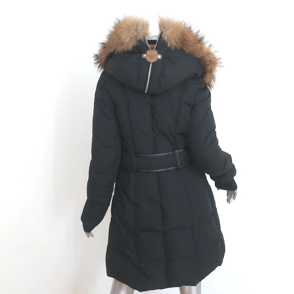 Mackage Trish Lavish Fur Hood Down Coat Black Size Small - Picture 7 of 12